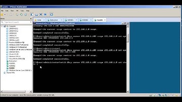 INTC2030 Lab3 Part2 install DHCP server on a Win Server Core 2008