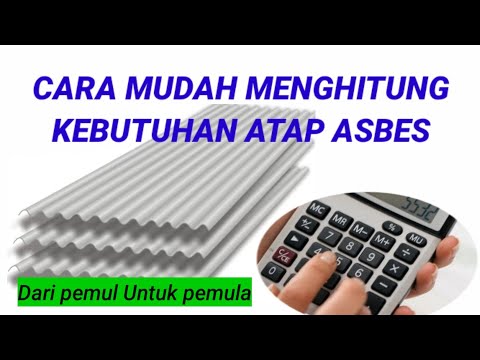 Video: Atap Terbuat Dari Lembaran Semen Asbes