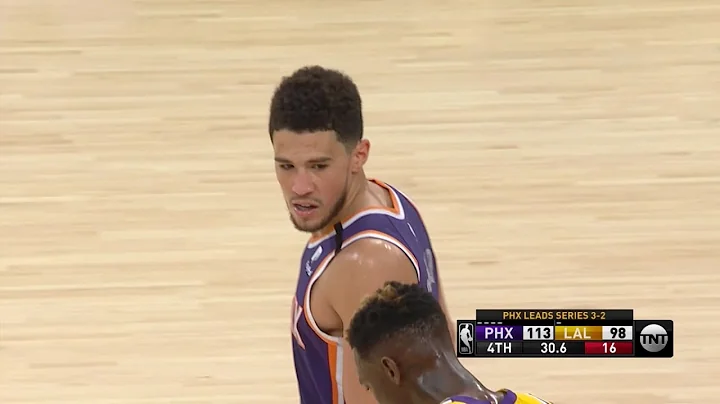 Devin Booker getting ejected for talking sh*t 💀 Lakers vs Suns Game 6 - DayDayNews