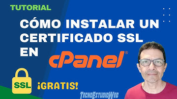 Cómo Instalar un Certificado SSL en cPanel | Aprenda a instalar  el free certificado Let