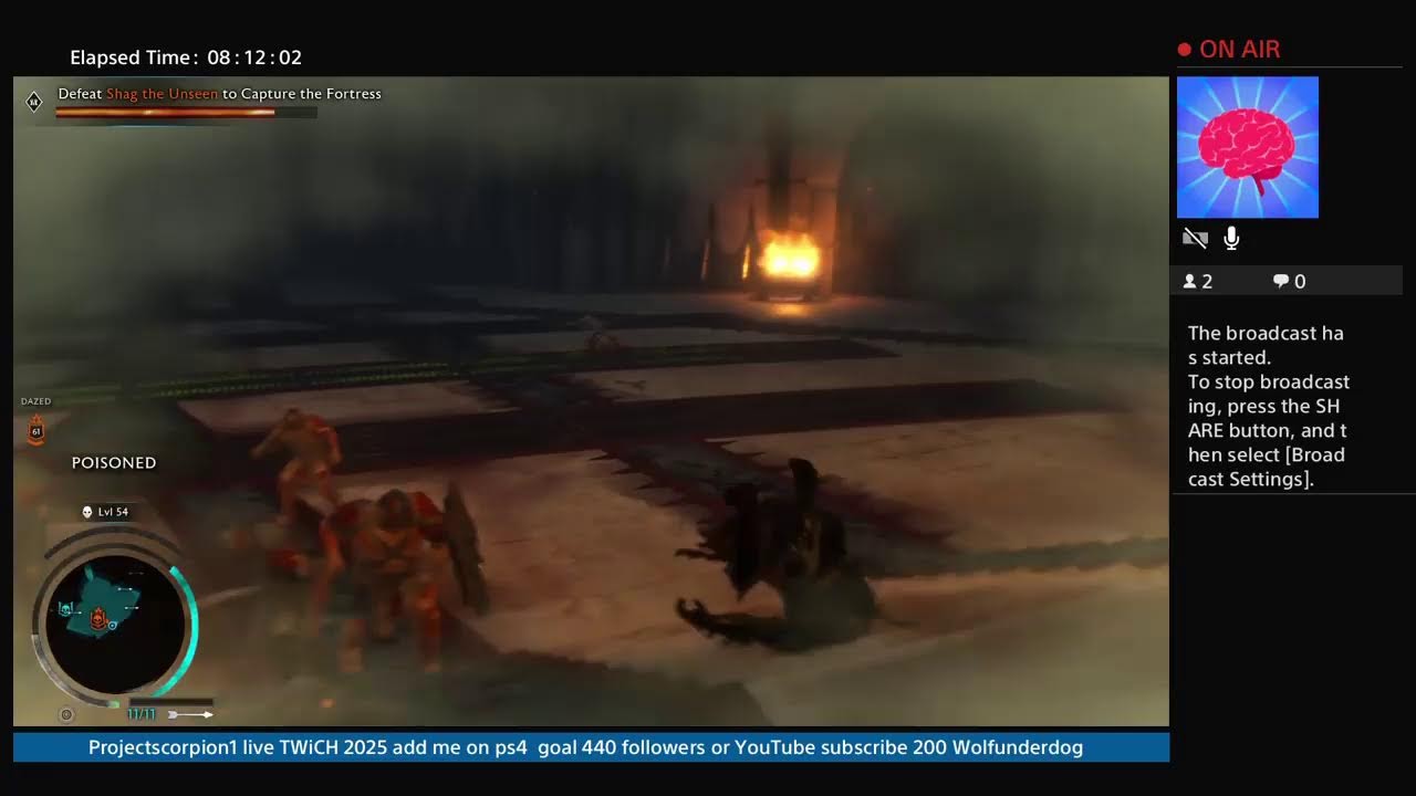 Wolfunderdog LIVE on Middle earth shadow of war  Mordor REMASTERED  on  ps4 Goal 200 subscribe