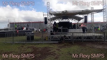 dB Technologies L212 Line Array 150meters Distance Sound Check