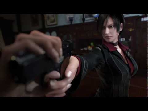 Resident evil damnation ladies fight (Ada Wong VS Svetlana)