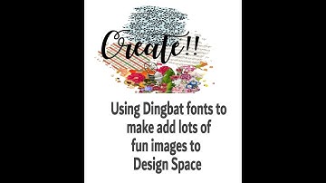 Using Dingbat fonts to make Fun and Creative designs in Cricut Design Space