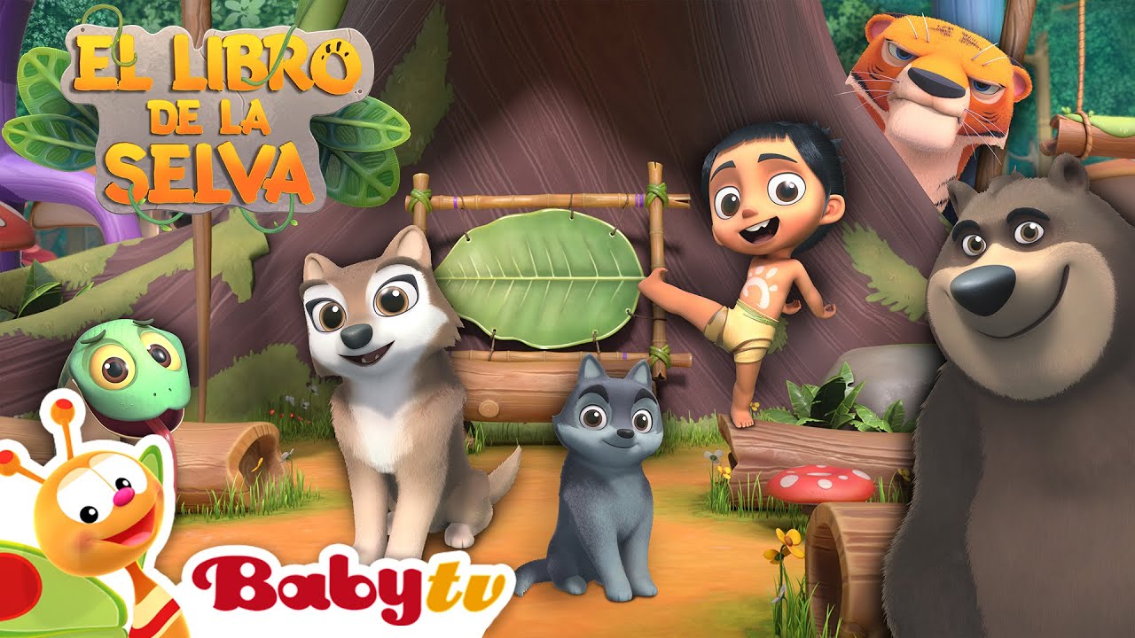 El libro de la selva 🌿🐍🐻 Nueva Serie Comienza el 20 de Noviembre solo en  @BabyTVSP 