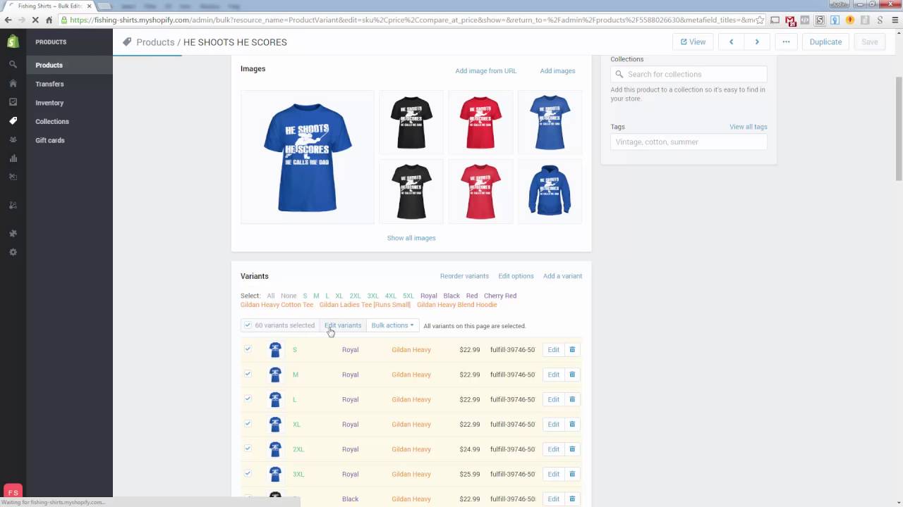How To Do Bulk Editing In Shopify 