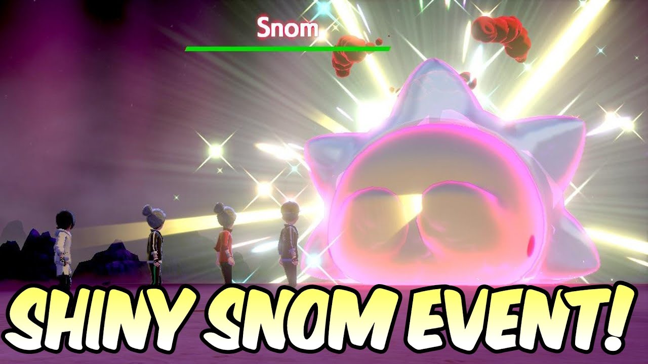 Pokemon Sword and Shield Players Can Get Shiny Snom for a Limited Time -  CNET