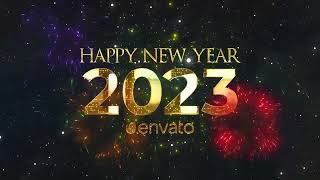 new year 2023 countdown for davinci resolve: download No copy right issue