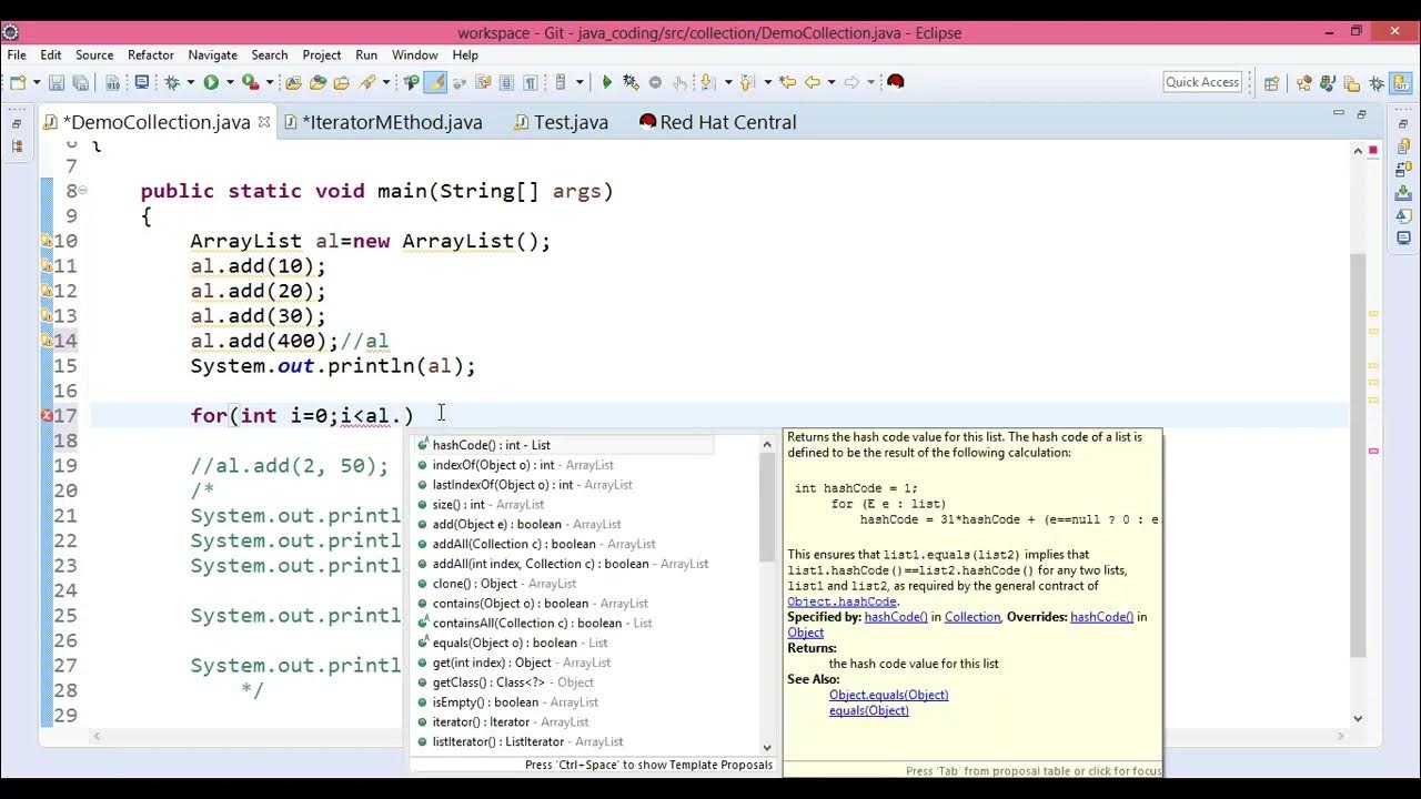cursors in java - YouTube