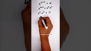 Nice algebraic exponents problem #maths #tricksandsolutions #mathstricks #shortsfeed #algebratricks