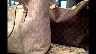 michael kors neverfull purse