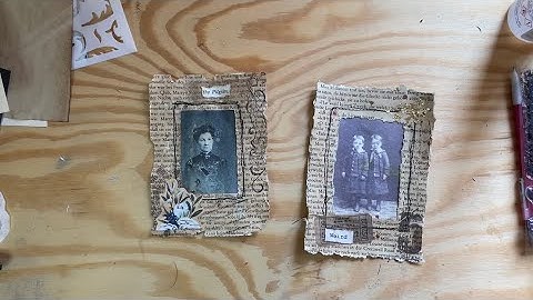 Tutorial: Make ephemera using a vintage photo