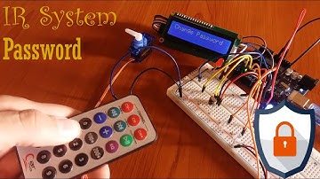 Making an IR-system with password using Arduino