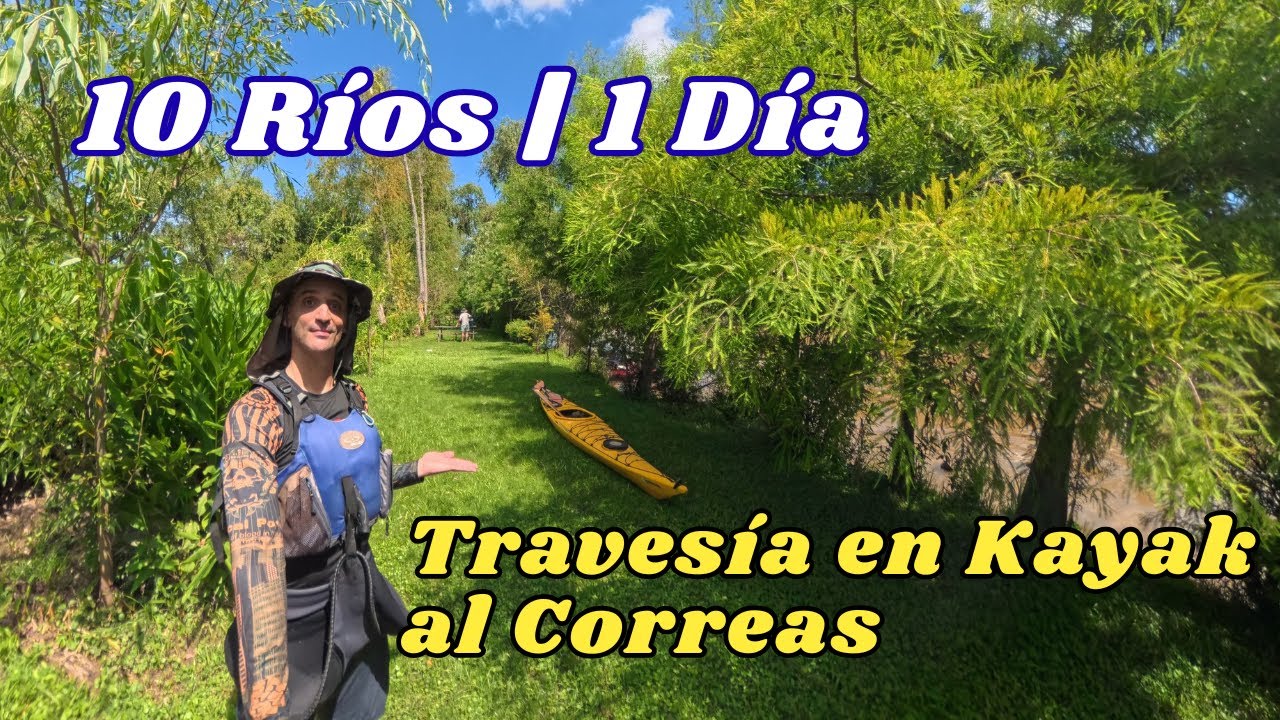 10 ríos, un día y sin apuro | Travesía en kayak por el Delta