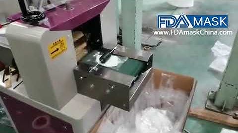 Successful trail run video of mask flow bag packaging machine