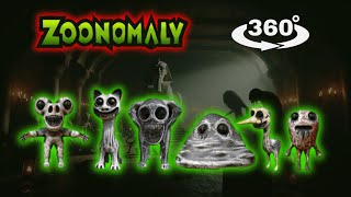 🦁 Zoonomaly Horror Game Gameplay: Monsters in the Sphinx Room! 🏰 | VR Zoo Safari Park Animal Game 👾