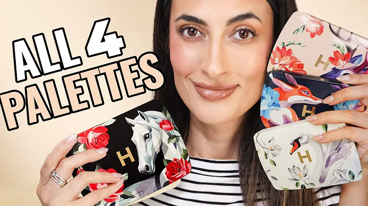 ALL 4 Hourglass 2025 Palettes Compared 🐴Horse, 🦌Deer, 🦢Swan & 🦊Fox | Group Swatches & Demos!