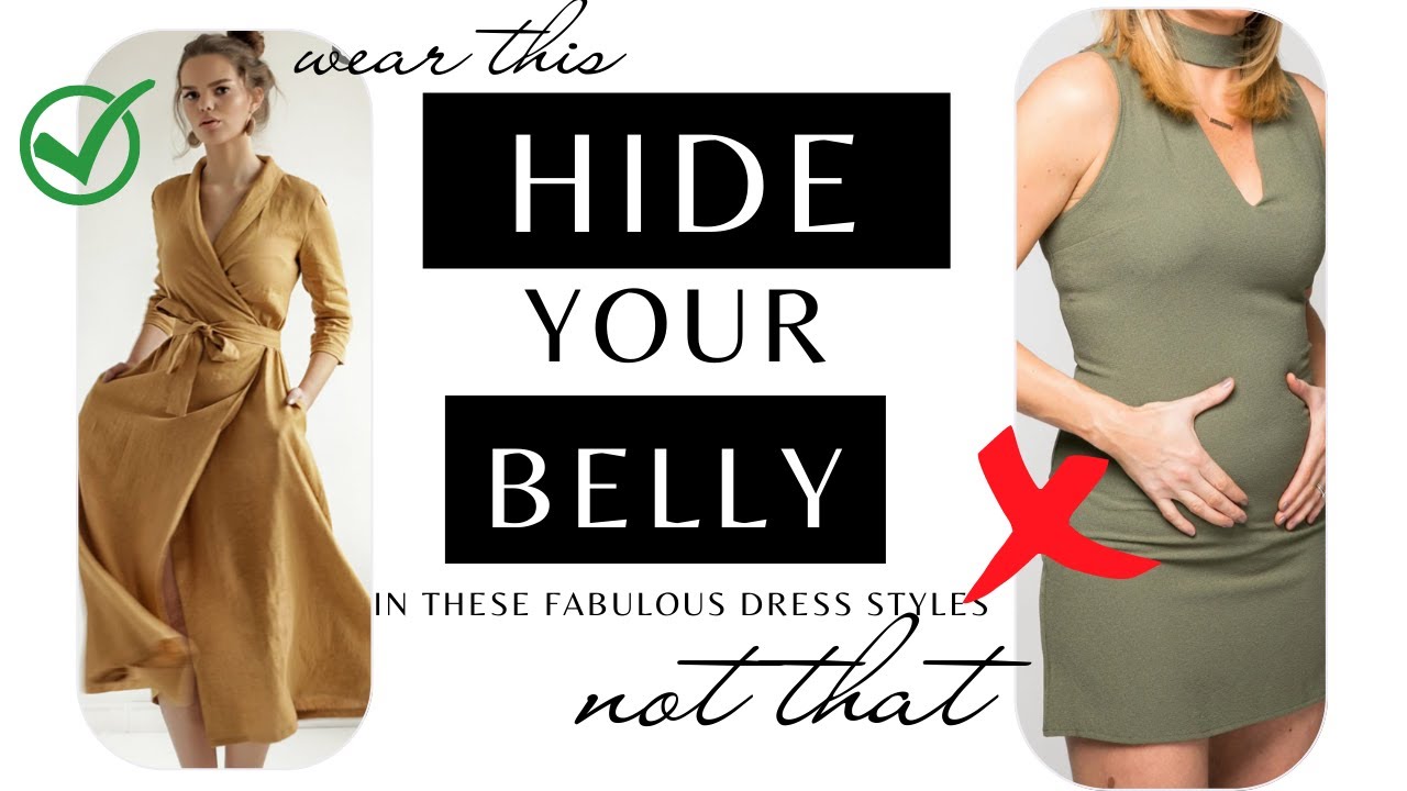 dresses that hide your belly