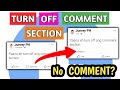 PAANO MAG TURN OFF ANG COMMENT SECTION SA FACEBOOK 2022 | 100% EASY STEPS