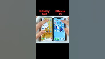☠️💀Samsung Galaxy S22 vs iPhone 13 Speed Test!☠️💀