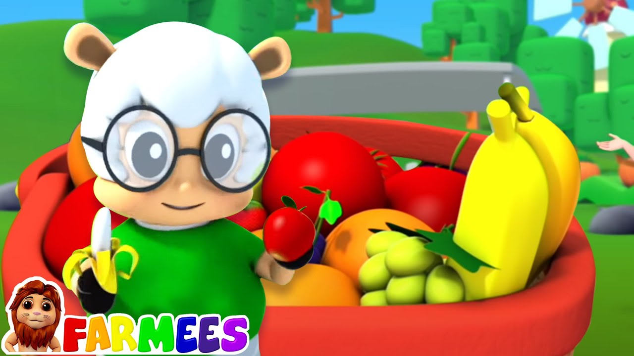 Apples and Bananas Song Kindergarten Nursery Rhymes Songs For Kids