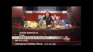 Jason Sabatelle on WBRE&#39;s  P. A.  Live( Christmas Holiday Show 12 -14 -18 )