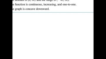5.1.1 Natural Logarithmic Functions