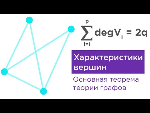 Видео: Характеристики вершин. Основная теорема теории графов