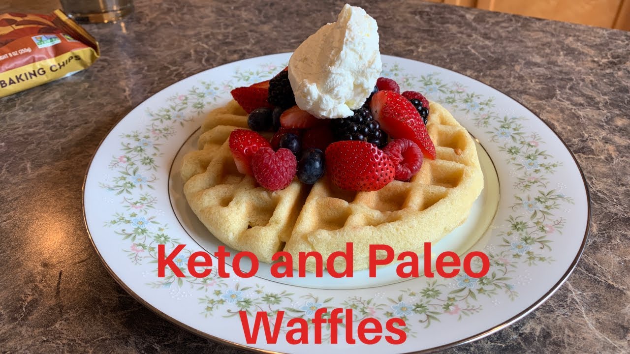 How to Make Amazing Keto & Paleo Waffles YouTube