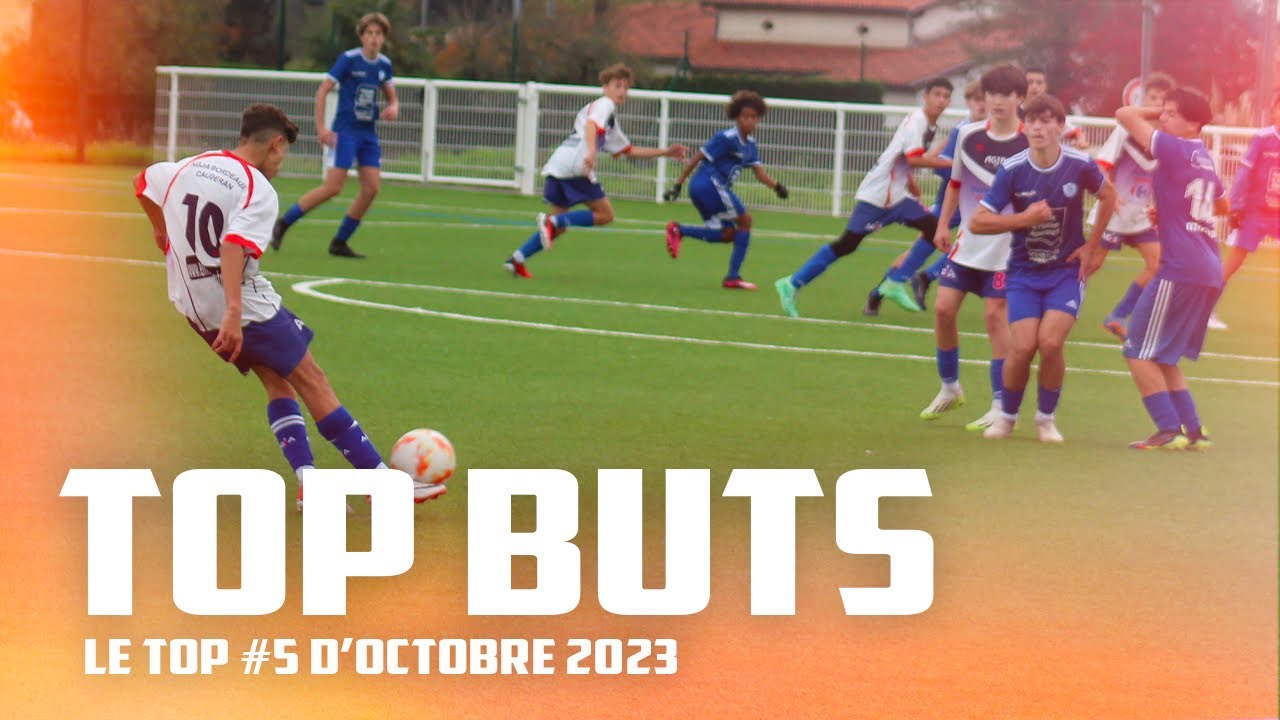 TOP BUTS  Le top  5 des plus beaux buts de lAGJA en octobre 2023 