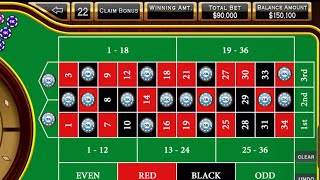 BETTING $90,000 ON ROULETTE