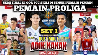 Boy Arnez Voli U0026 Hafif Dandi  Bima Cakti Vc Bank Indonesia Vs Wandi Burak Vc  Gor Pcc Sigli 2025 