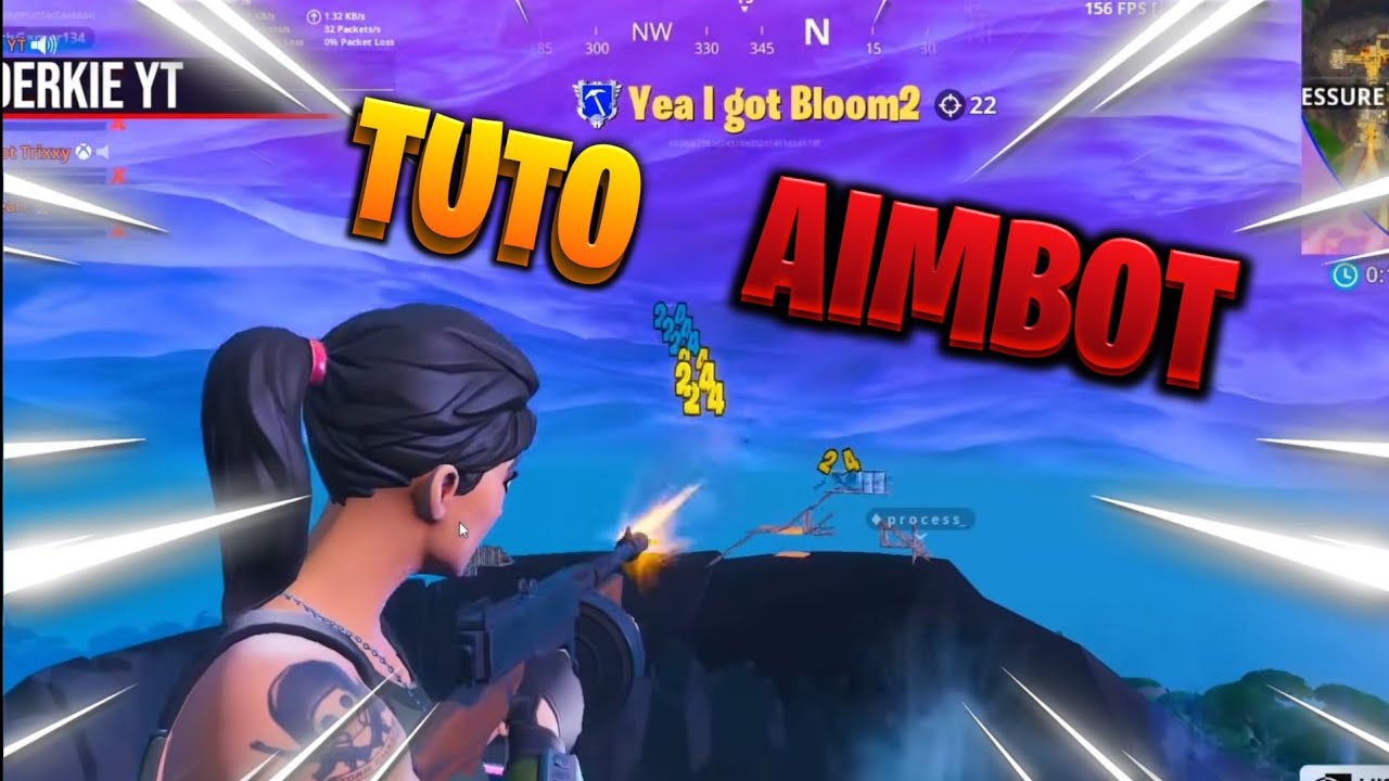 how to get aimbot in fortnite on pc