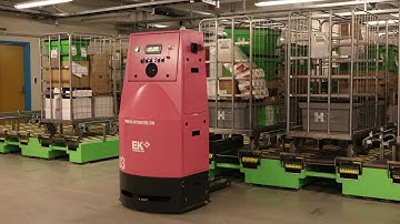 Mobile Robots for Hospitals using Natural Navigation