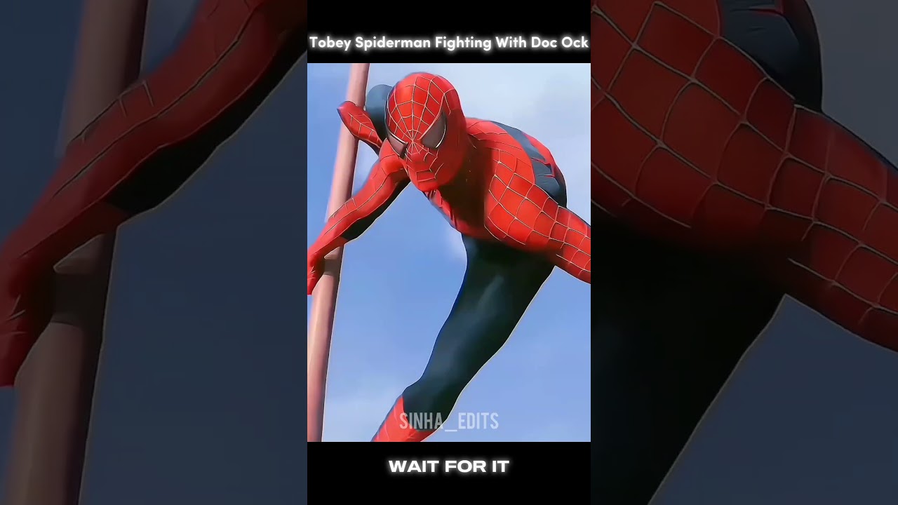 Tom Spiderman vs Tobey Spiderman powers | Tom spiderman fighting with doc ock vs tobey | Sinha edits