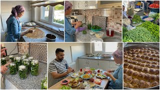 Kahvaltiya Peksemet Yaptim Pazara Gi̇tti̇kkaynar Su Ve Kaynar Si̇rkeli̇ Turşu Yapimi