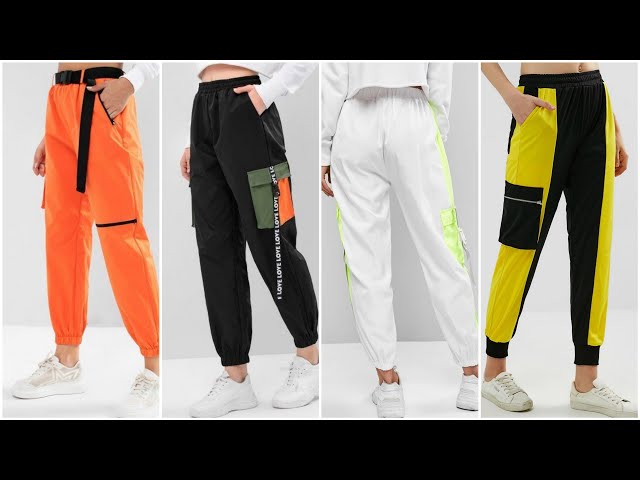 Jogger Pant Design For Girls, Army Print Pants Design 2021, Joggers Design  Haul