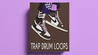 FREE TRAP DRUM LOOPS + 808 LOOPS [ free loop kit trap ] (kick,snare,808,Hihat,Perc loops) | pt 46