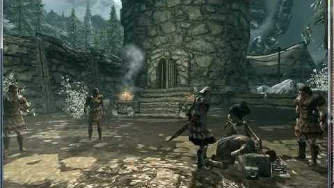Skyrim Part 2: Escape from Helgen!