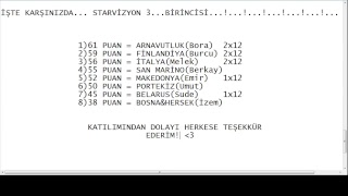 STARVİZYON 3 BÜYÜK FİNAL!