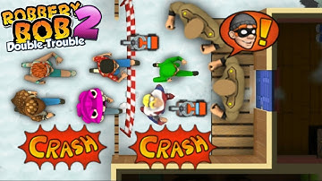 Robbery Bob 2 - All Costumes Funny Gameplay Part 267