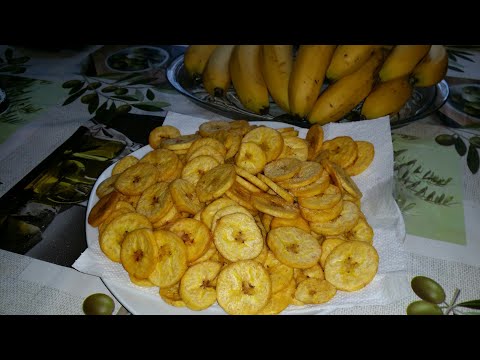 فيديو: طريقة عمل رقائق الموز