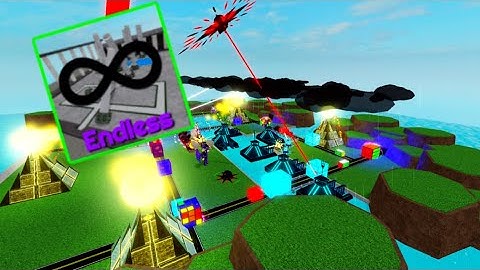 Endless Mode SOLO! | Cube Defense Roblox