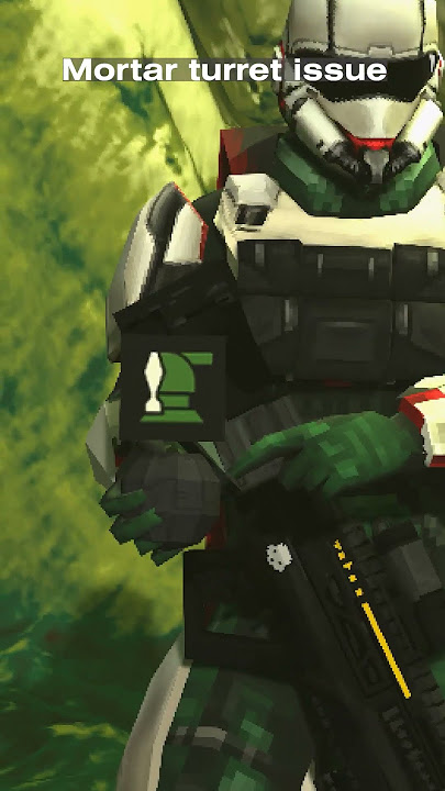 mortar turret issue #animation #helldivers2 #blender  #memes