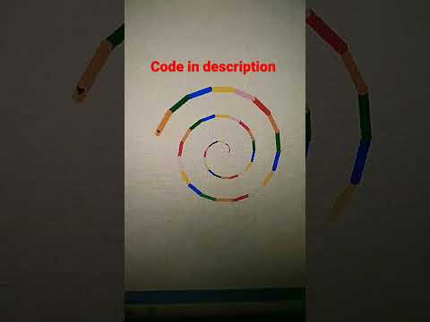 python turtle to create colourful circles - YouTube