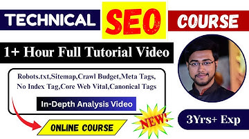 Mastering Technical SEO (2025) – Full Course for Beginners | Crawl, Index, Schema, Core Web Vitals