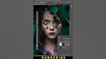Crack Face Manipulation  - Photoshop Tutorial #shorts #short #photoshoptricks #artist #drawing
