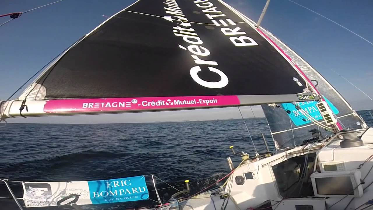 Vacation de Sébastien  sur la deuxième étape de la Solitaire 2015