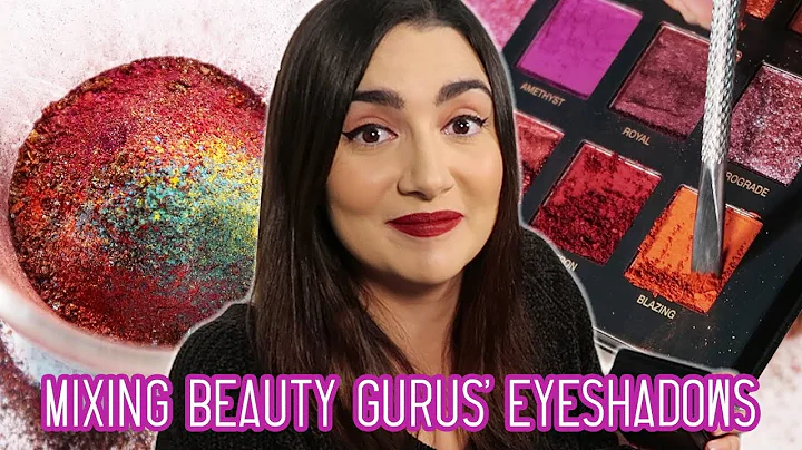 Mixing Every Beauty Guru's Eyeshadow Palette Toget...