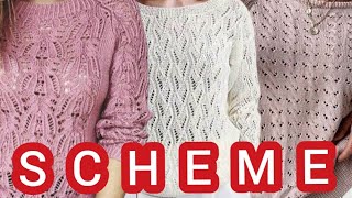 картинка: Вязание: 15 схем на классные свитера. Knitting: 15 patterns for cool sweaters.